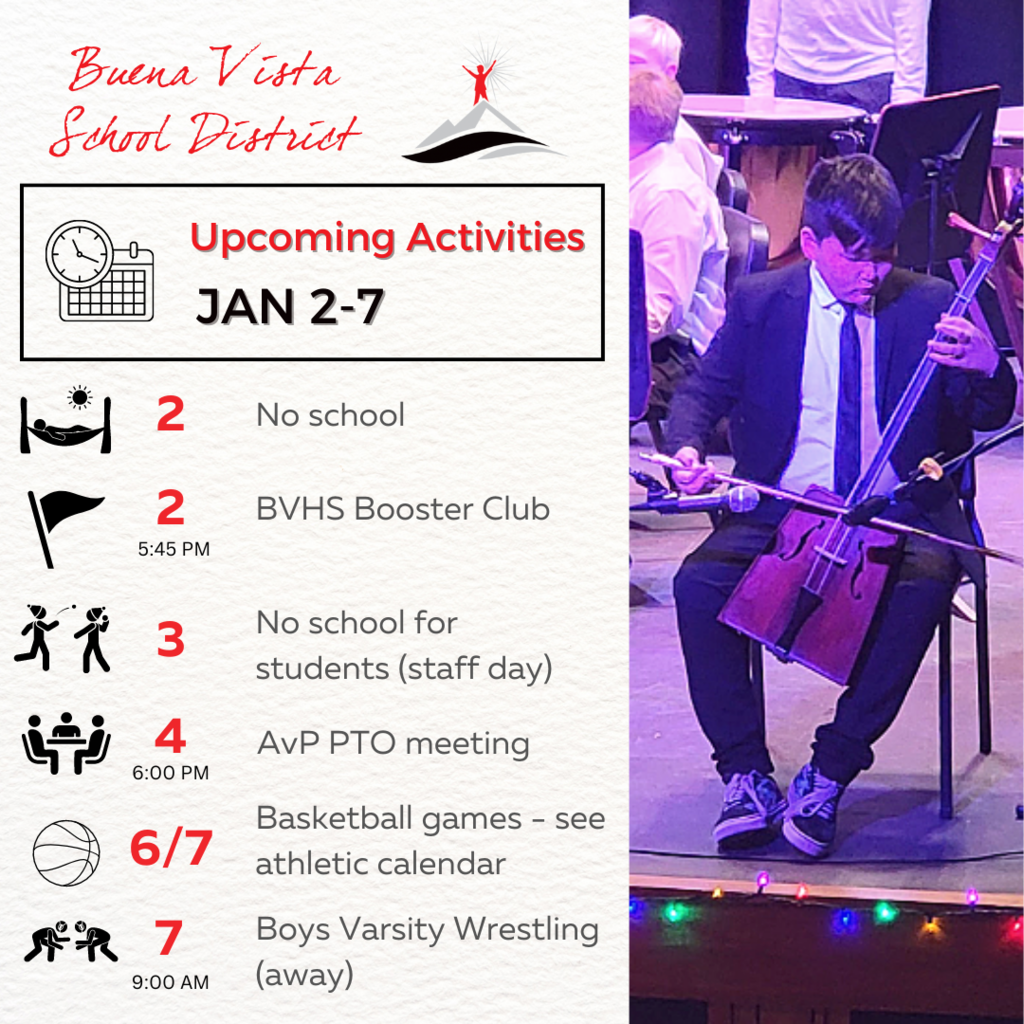 Events in the district this week