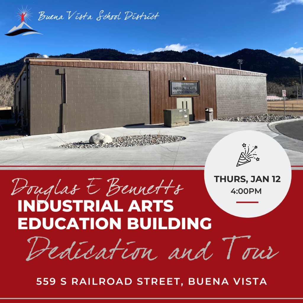 Industrial Arts Education Building dedication: January 12 at 4:00